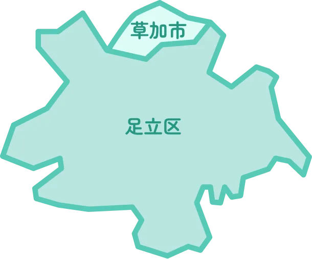 対象エリアマップ